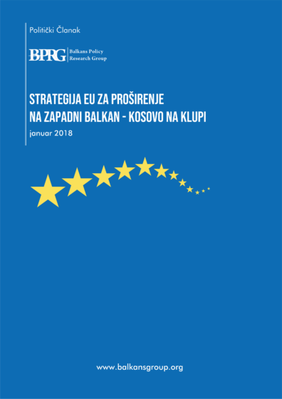 Strategija EU za proširenje na Zapadni Balkan – Kosovo na klupi