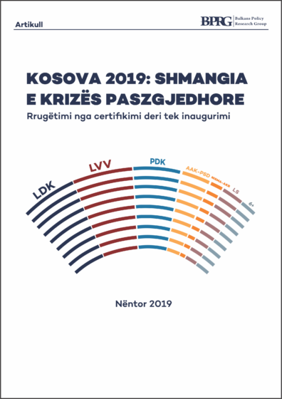 Kosova 2019: Shmangia e Krizës Paszgjedhore – Rrugëtimi nga Certifikimi deri tek Inaugurimi