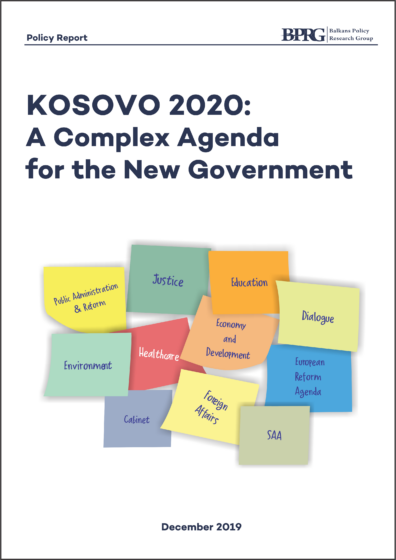 Kosovo 2020: A Complex Agenda for the New Government