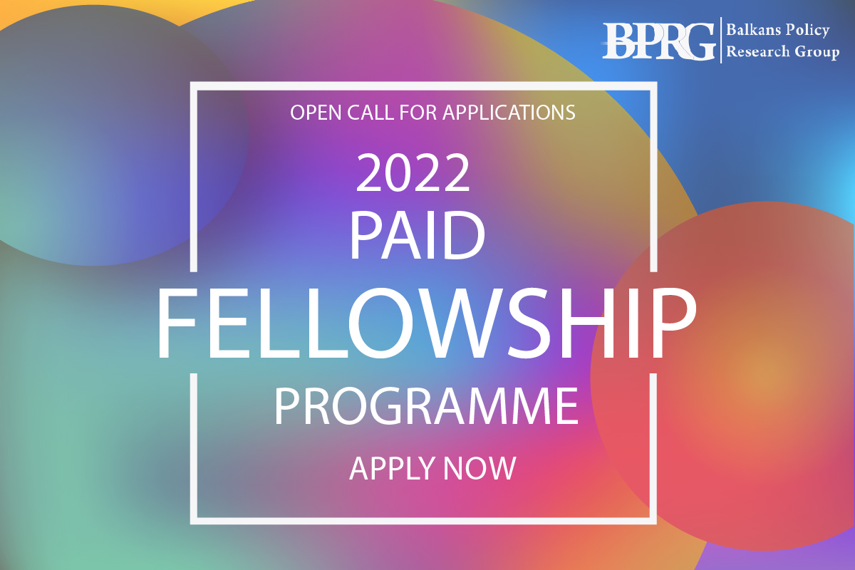 2022 BPRG Paid Fellowship Programme